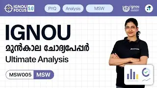 MSW 005 Social Work Practicum & Supervision | MSW | IGNOU PYQ Analysis #ignoucoaching #learnwise