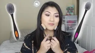 Real Techniques Blend and Blur foundation/contour brush review