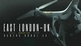 4K )East London Drone View - UK