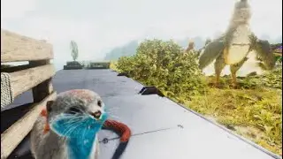 Taking a dip in the ponds to find some Otters!!! |- Ark Ascended Island |- Episode 30