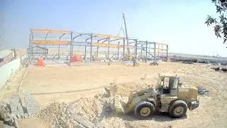 Greater Doha Steel Structure Soultion new workshop construction.