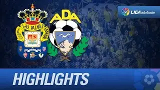 Resumen de UD Las Palmas (4-1) AD Alcorcón - HD