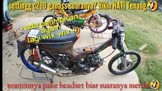 setting Pitung jahat 200cc drag racing