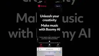 How to create an account in Boomy app?