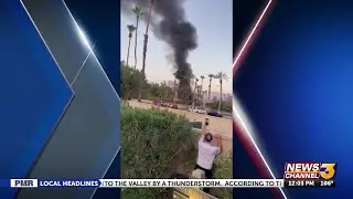 Fire destroys golf carts in Palm Desert; No injuries reported