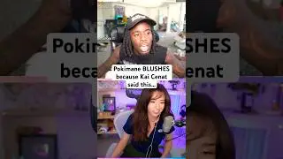 Pokimane BLUSHES because Kai Cenat said this&hellip; 👀