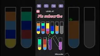 Water Sort Puzzle - Level 67