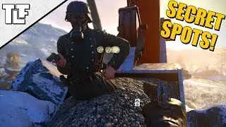 5 Call of Duty: WWII Secret Spots and Out of Map Glitches *AFTER PATCH 1.07* (COD WW2 Strafe Jumps)