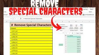 Remove Special Characters without any formula #msexcel #XLProfessionals