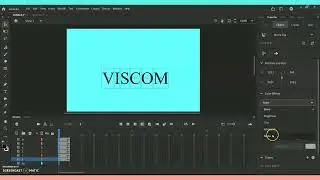 Simple Text Animation with Glow 🌟 and Alpha effect in Adobe Animate CC 💻