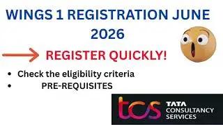 WINGS 1 REGISTRATION DETAILS | JUNE 2026