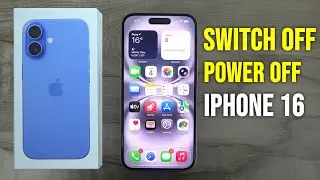 iphone 16 switch off kaise kare | how to switch off iphone 16 | power off