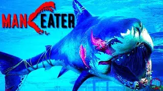 Survive As The Most Deadly Apex Predator | Maneater | The First Chomp