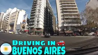 Driving in Buenos Aires (from Florida to Palermo)