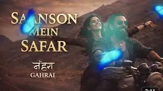 Saanson Mein Safar💐 | New Hindi Romantic Song | Deep Love | Cinematic ll Original
