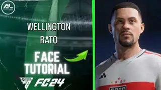 EAFC 24 - WELLINGTON RATO Face + Stats (Tutorial)