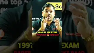 1997 IIT EXAM PAPER LEAKED 😱 YOU WON'T BELIEVE  #iit #iitjee #iitdelhi #VED