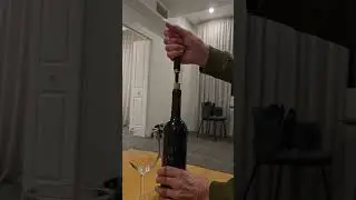 open a bottle of wine with new toy!#australia #wine #wineopener #drink @victoriask8782