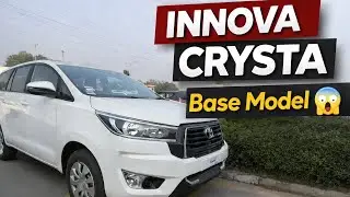 Innova crysta base model 🔥 best tourist car 👍 22 lakh mai best car ✅️ watch this before buy 💰 