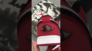 Air Jordan 1 Low &rdquo;White Black Gym Red&ldquo; AJ1 Joe 1 Black Toe 2.0