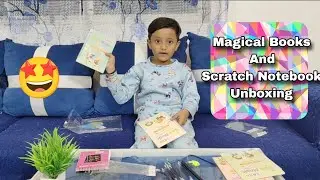 Magic Books And Scratch Notebook Unboxing | By Malik Rehan | @RehansUnboxing