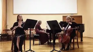 Germaine Tailleferre Trio for piano, violin and cello 3rd and 4th movements