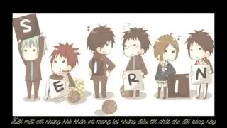 [Akazuki][Kuroko no Basuke]Challenger Spirit - Hyuuga & Izuki[Vietsub Character Song]