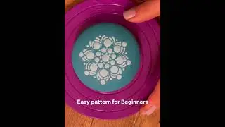 Easy Dot Mandala Rock Painting!!! Try it now💛