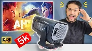 Best Projector under 5000 🔥 TOPPRO HY320 Mini Smart Projector After 30 Days!