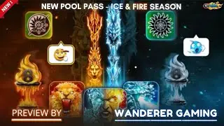 ICE & FIRE SEASON NEW SPECIAL POOL PASS ALL NEW FREE & PREMIUM REWARDS PREVIEW!❤️🤩 | 8 BALL POOL