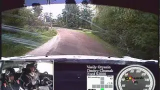 Vasily Gryazin / Dmitry Chumak Rally Poland 2013 SS10 Onboard