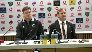 Press Conference | Scott Barrett & Scott Robertson after win in Dublin