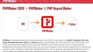 Tutorial PHPMaker!. Crea un sistema sin saber programar.