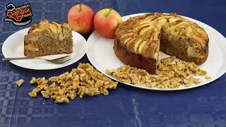 ඇපල් සහ වොල්නට් කේක් /  APPLE AND WALNUT CAKE