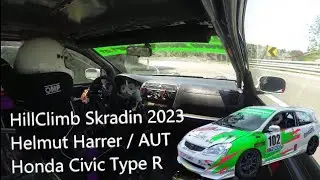 Skradin Hillclimb 2023 Helmut Harrer Honda Civic Type R ONBOARD