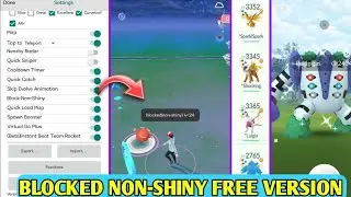 Using block non shiny in pokemon go