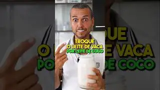 TROQUE O LEITE DE VACA! LEITE DE COCO CASEIRO DELICIOSO