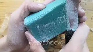 АСМР. РЕЗКА РЕТРО МЫЛА БРИЗ. ASMR.CUTTING OLD SOAP