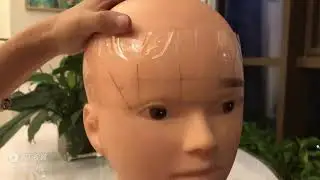 紋繡教學課程，紋眉新手如何拿練習頭模型來畫眉毛？一些小技巧，紋繡新手必看