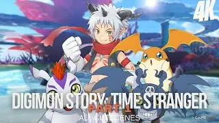 Digimon Story Time Stranger (2025) | All Cutscenes Part 1
