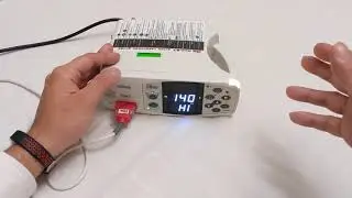 Пределы срабатывания сигнализации Masimo Rad-87 и регулировка яркости дисплея