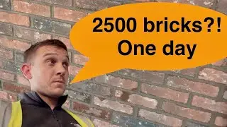Мы уложили 2500 кирпичей за один день, роботы-каменщики нам и в подметки не годятся.