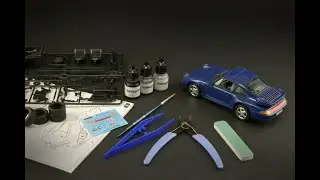 Italeri Porsche 911 1:24 scale - Video Tutorial Part 1