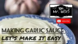 GARLIC SAUCE for Shawarma-Esay Blender recipe