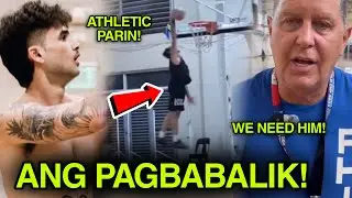 BALIK LARO NA SI KOBE PARAS! Sobrang TAAS parin ng talon! | at Rhenz Abando ang kailangan ng Gilas!