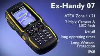 The Ex Handy 07 ATEX Mobile Phone