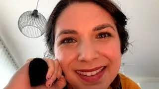 ASMR Doing Your Makeup in Bed (to stay in bed - relaxing QUARANTIME)