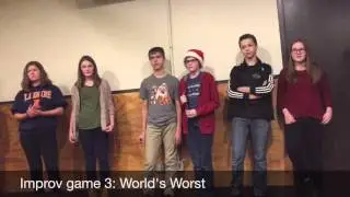 Gabe and Chaz's Second City Improv performance