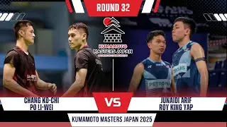 CHANG Ko Chi/PO Li Wei vs Junaidi ARIF/Roy King Yap | Kumamoto Masters Japan 2025 Badminton 2025