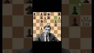 BOBBY FISCHER BRILLIANCY 💎🔥 | #chess #chessgame #checkmate #hikaru #gothamchess #magnuscarlsen